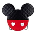 Miniatyrbild 1 av 4: Axelväska - Disney - Mickey Minnie Valentine - Imiterat läder - 33x28 cm - Justerbara remmar