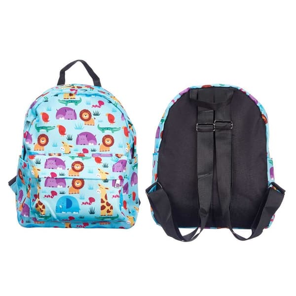 Skolryggsäck Pincello 587 Multicolour 28 x 12 x 22 cm djur (12 antal)