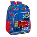 Miniatyrbild 1 av 3: Skolryggsäck Cars Race ready Blå 33 x 42 x 14 cm