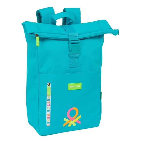 Ryggsäck Casual Benetton Summer Blå