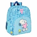 Miniatyrbild 1 av 3: Skolryggsäck Snoopy Love Blå 32 x 38 x 12 cm