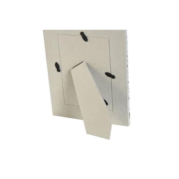 Damväska DKD Home Decor Vit Grå Lila Ljusrosa 16,5 x 2 x 21,5 cm (2 antal)