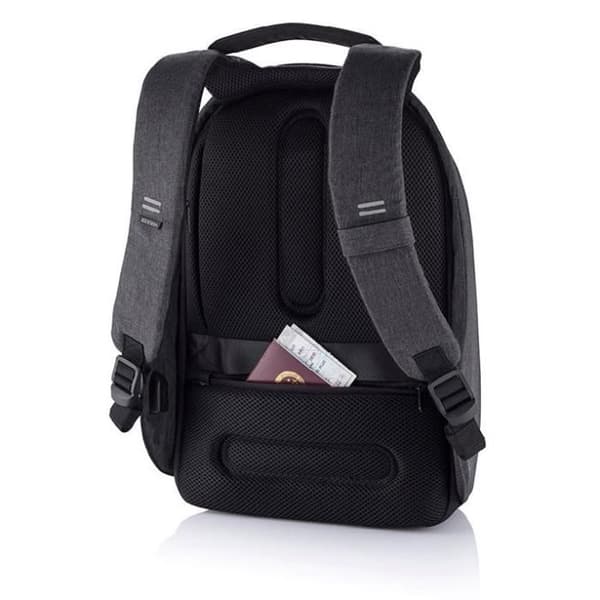 Ansluten ryggsäck - XD Design - Bobby Hero Small - Svart - Stöldskydd - 13,3 tum
