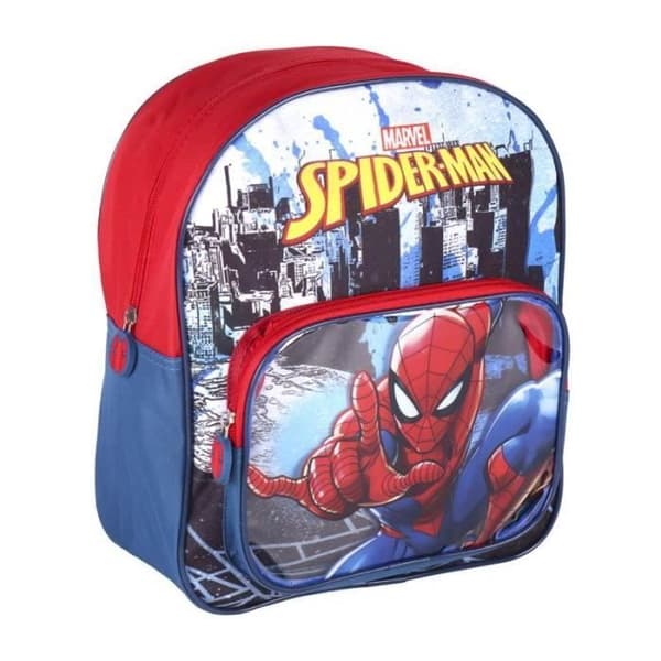 Barnryggsäck - MARVEL - Spiderman - Vit - Syntet - Primär