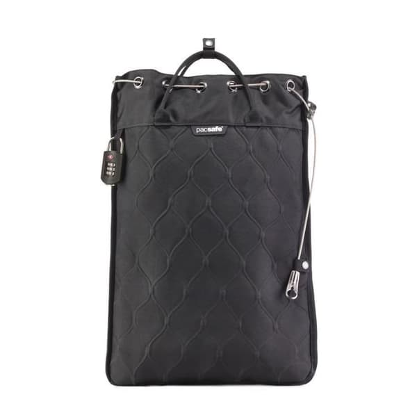 Pacsafe Travelsafe 12L GII, polyester, svart, monoton, 900 D, herr, 350 mm