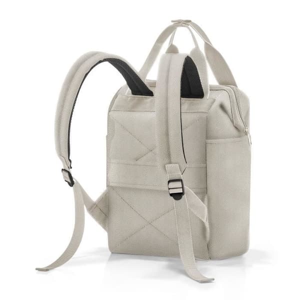 Ryggsäck - reisenthel - Allrounder R - 39 cm - Herringbone sand - Minimalistisk