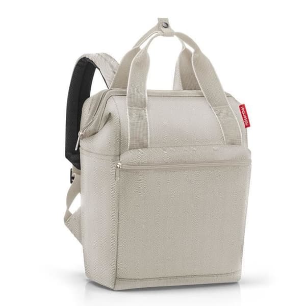 Ryggsäck - reisenthel - Allrounder R - 39 cm - Herringbone sand - Minimalistisk