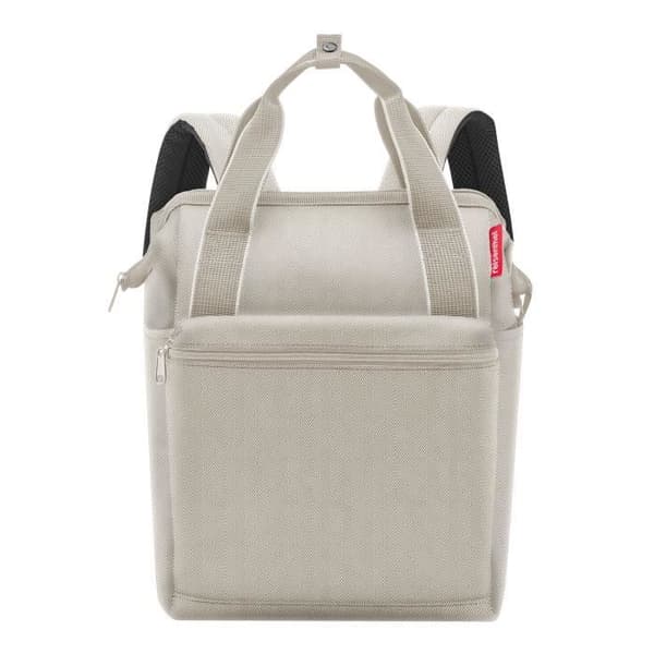 Ryggsäck - reisenthel - Allrounder R - 39 cm - Herringbone sand - Minimalistisk