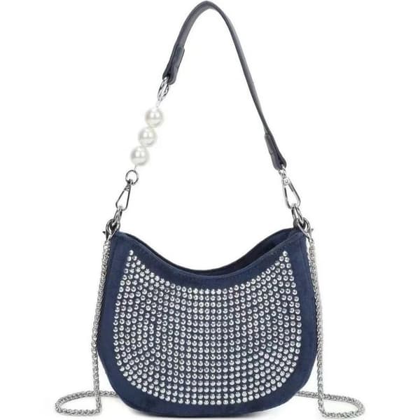 Glänsande kvällsväska (clutch bag) - många härliga färger