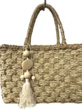 Miniatyrbillede 3 af 3: Handwoven boho beach bag