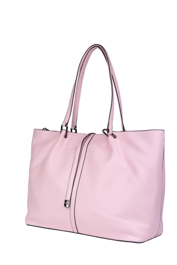 Faux leather shopping bag - several colors