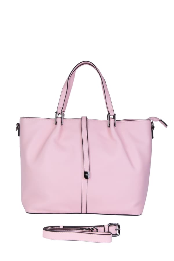 Faux leather shopping bag - several colors