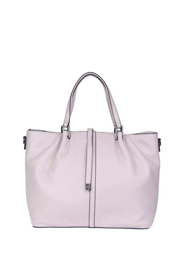 Faux leather shopping bag - several colors