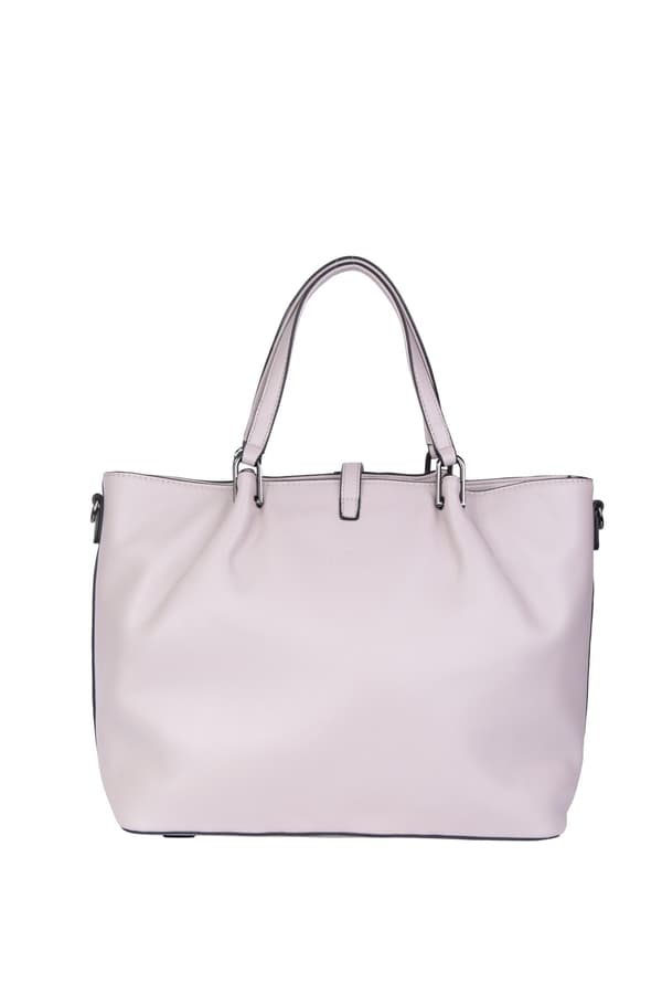 Faux leather shopping bag - several colors