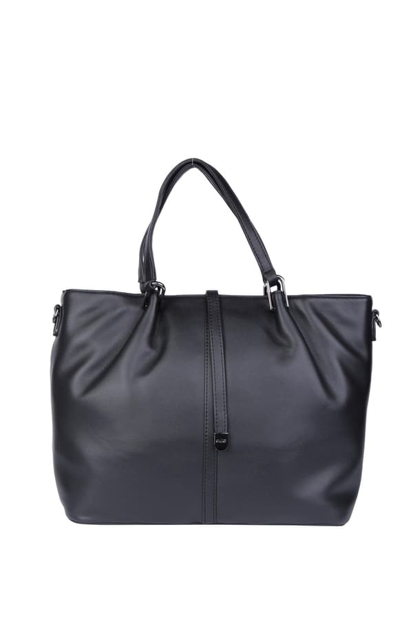 Faux leather shopping bag - several colors