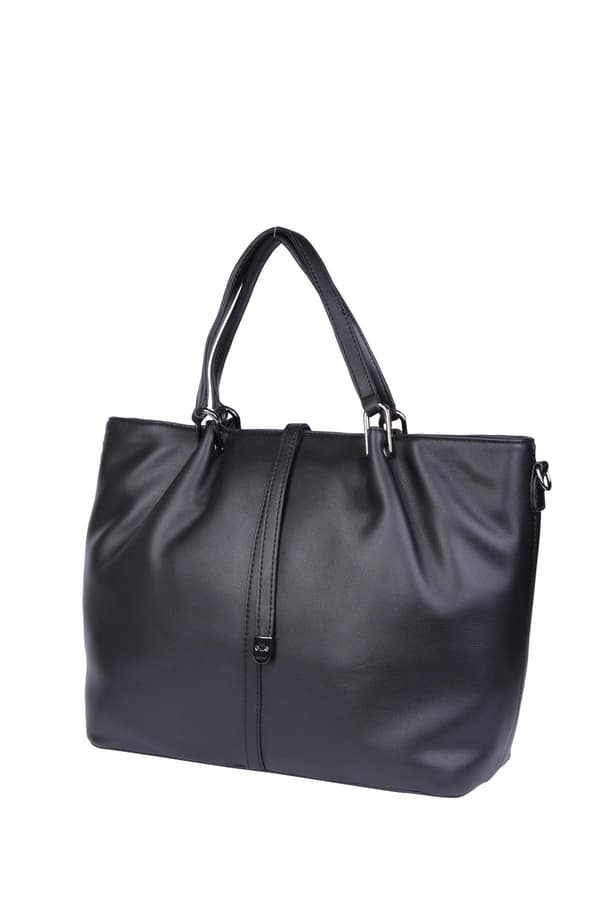 Faux leather shopping bag - several colors