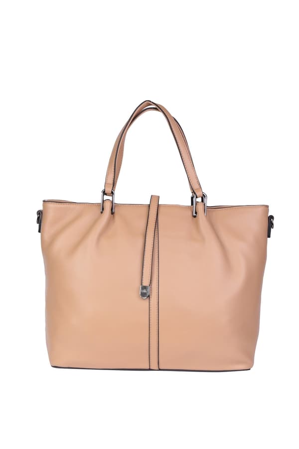 Faux leather shopping bag - several colors