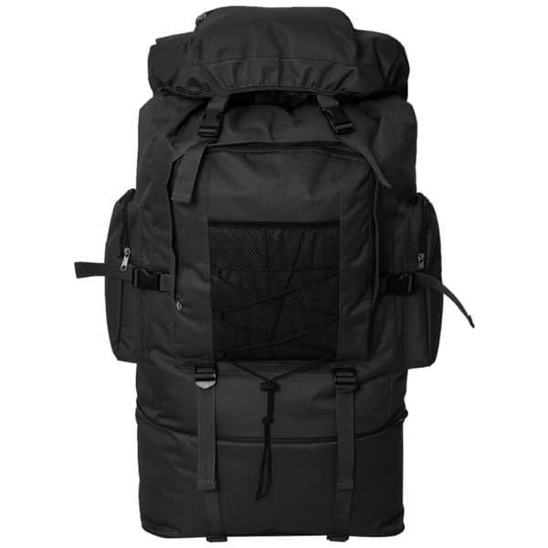 Arméryggsäck XXL 100 L svart