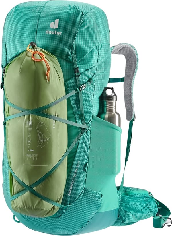 Deuter ULTRA 55+5 SL FERN-ALPINEGREEN - vandringsryggsäck