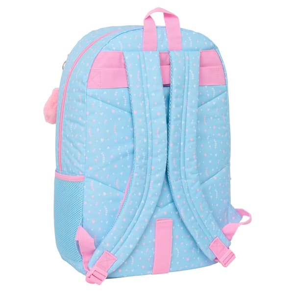 Skolryggsäck BlackFit8 Smile Blå Rosa 30 x 46 x 14 cm