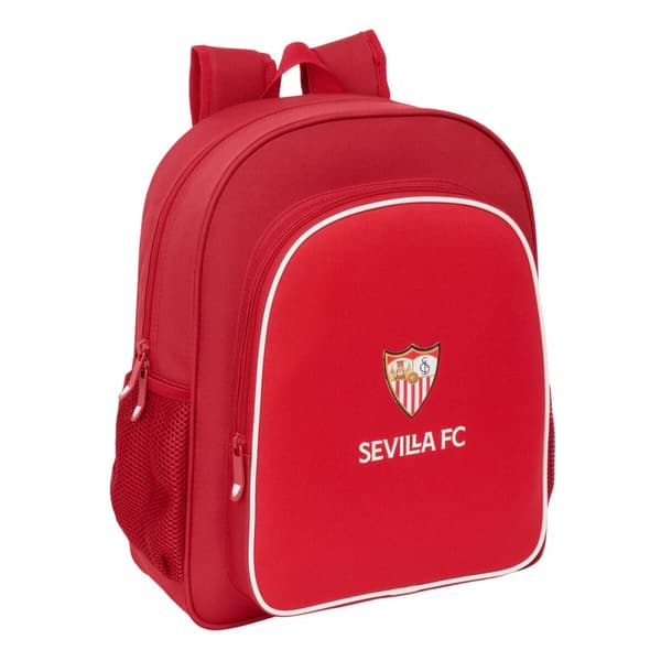 Skolebag Sevilla Fútbol Club Rød 32 x 38 x 12 cm