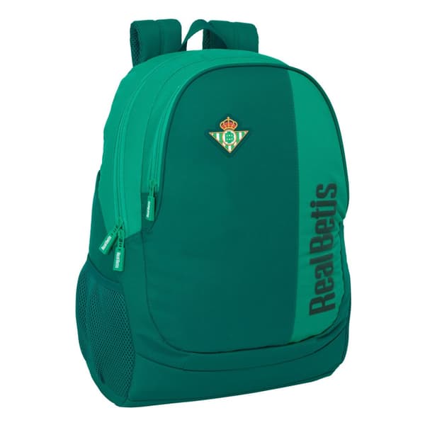 Skolebag Real Betis Balompié Grønn 32 x 44 x 16 cm