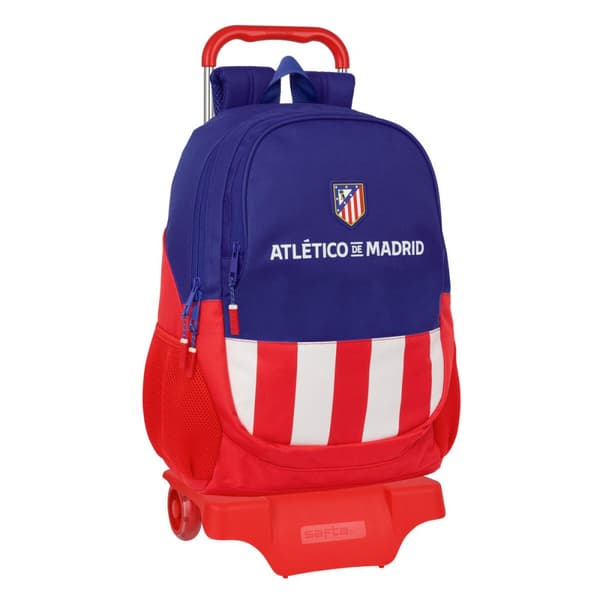 Skolebag Atlético Madrid Blå Hvit Rød 32 x 44 x 16 cm