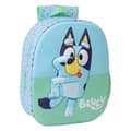 Miniatyrbillede 1 af 3: Skoletaske Bluey Blå 27 x 33 x 10 cm