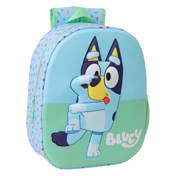 Skolryggsäck Bluey Blå 27 x 33 x 10 cm