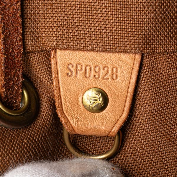 Pre-owned Louis Vuitton Monogram Montsouris MM Brown
