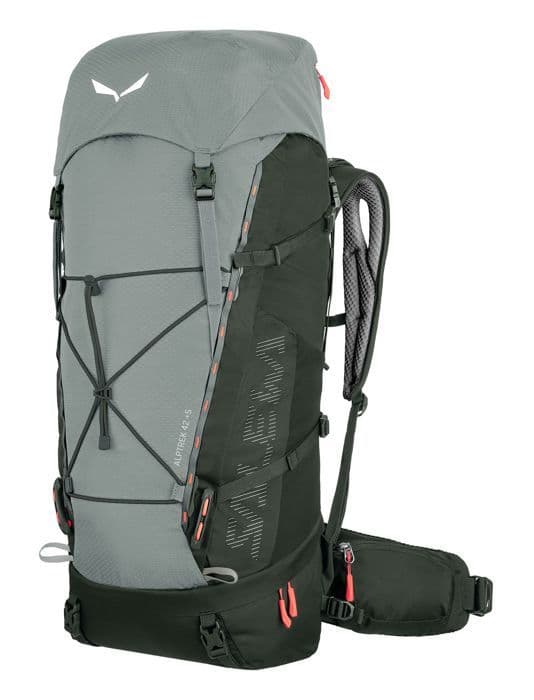 SALEWA Ryggsäck i olivgrön för kvinnor och män - Alptrek 42 +5 BP Shadow / Dark Olive 286741