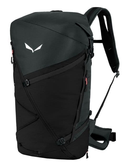 SALEWA Ryggsäck svart mörkgrå för kvinna och man - Puez Backpack 40+5 Black Out / Onyx 262769