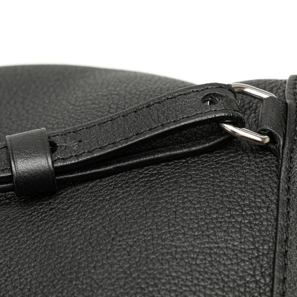 Pre-owned Louis Vuitton Taurillon Lockme Backpack Black