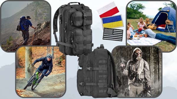 Taktinen sotilasreppu Survival 38L