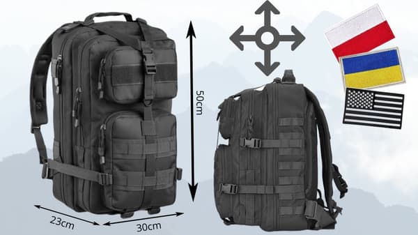 Taktinen sotilasreppu Survival 38L