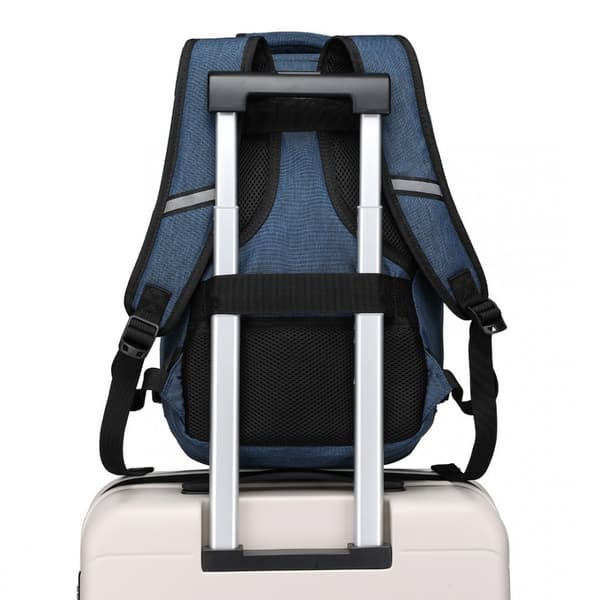 Blå ryggsäck för flygplan 40x20x25 Ryanair Travel Small 20L Kono Expander