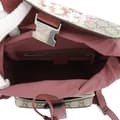 Miniatyrbilde 4 av 10: Pre-owned Gucci Small GG Supreme Blooms Single Buckle Backpack Brown