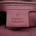 Miniatyrbilde 5 av 10: Pre-owned Gucci Small GG Supreme Blooms Single Buckle Backpack Brown