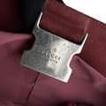 Miniatyrbilde 8 av 10: Pre-owned Gucci Small GG Supreme Blooms Single Buckle Backpack Brown