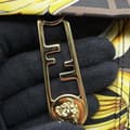 Miniatyrbilde 8 av 9: Pre-owned Fendi Versace Fendace Zucca Nylon Backpack Brown
