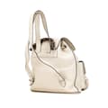 Miniatyrbillede 2 af 10: Pre-owned Gucci Leather Bamboo Tassel Backpack White