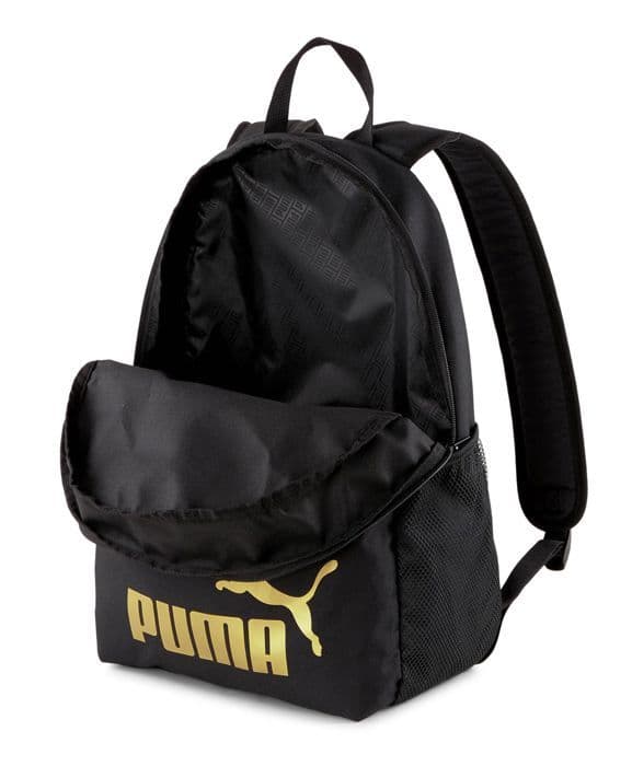 Ryggsäck - Puma - Phase - Svart - 100% polyester - 44cm x 30cm x 13cm