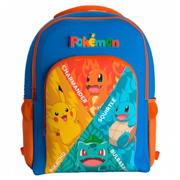 Ryggsäck - CYPBrands - Pokémon Starters - Flerfärgad - Justerbar - Unisex