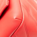 Miniatyrbild 10 av 10: Pre-owned Bvlgari Leather Serpenti Cabochon Backpack Red