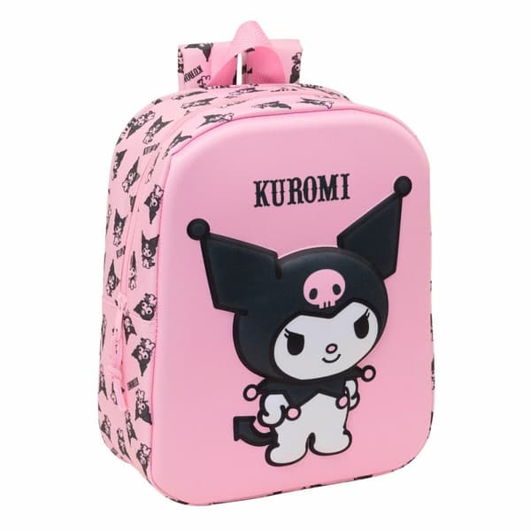 Skolryggsäck Kuromi Rosa 22 x 27 x 10 cm