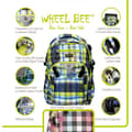 Pikkukuva 3 / 5: Reppu - SCHILDKRÖT - Wheel Bee Generation Z - LED-valo - USB-portti - Varkaudenestotaskut