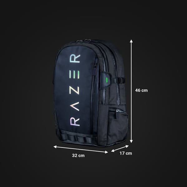 Datorryggsäck - datorskärmväska - Razer skrivarväska - RC81-03640116-0000