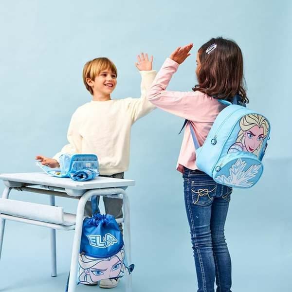 Skolebag Frozen Blå
