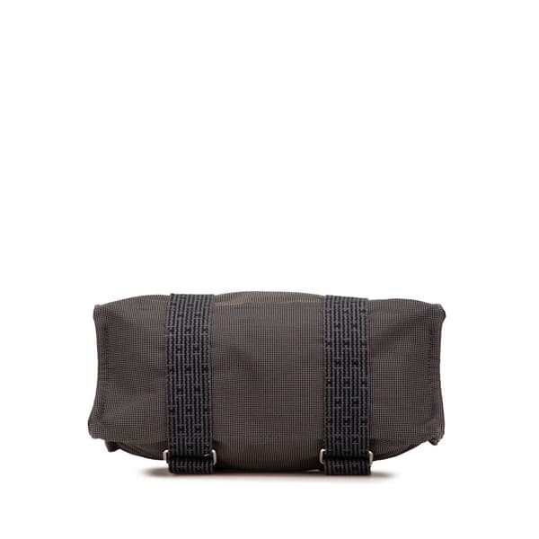 Pre-owned Hermès Canvas Herline Backpack MM Gray