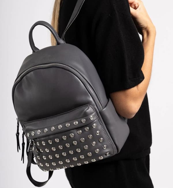 Faux leather backpack - several colors